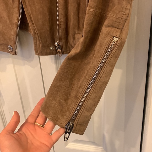 Blank NYC Suede Leather Jacket Size Small - Picture 5 of 9